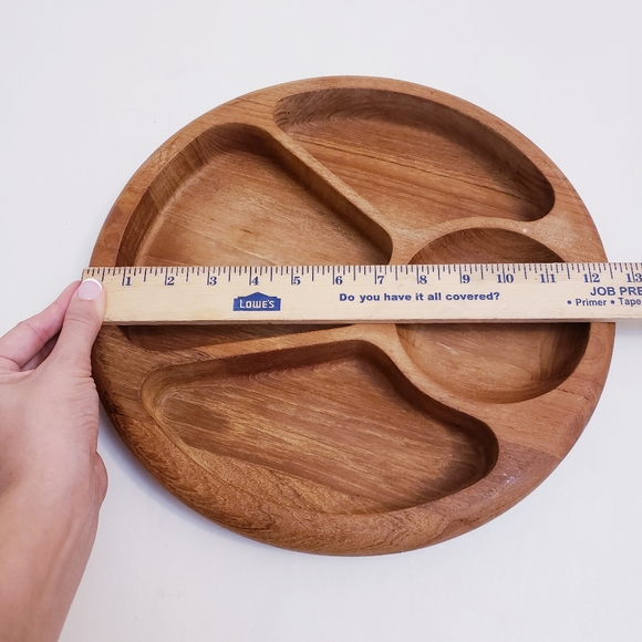 Orrefors Design Collection Scandinavian Wooden Serving Tray - Picture 2 of 9